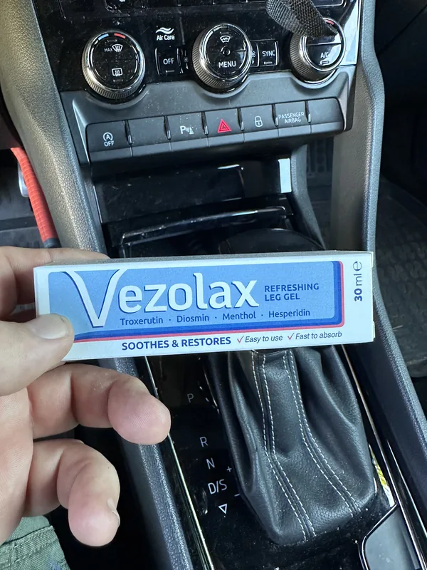 Foto real del cliente con Vezolax gel