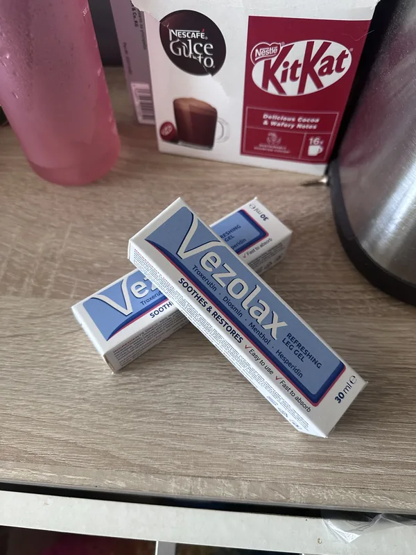 Foto real del cliente con Vezolax gel